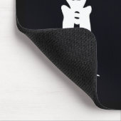 Pirate Flag Blackbeard Edward Teach Muismat (Hoek)