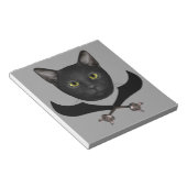 Pirate Flag Cat Notitieblok (Schuin)