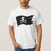 PIRATE FLAG DAD MANNEN T-SHIRTS (Voorkant)