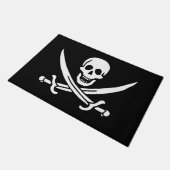 Pirate Flag Deurmat (Schuin)