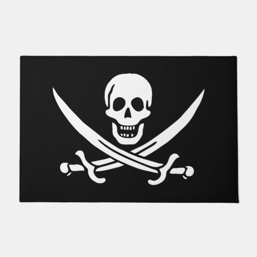 Pirate Flag Deurmat (Voorkant)