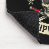 Pirate Flag en Crossbones I Run A Tight Shipwreck Muismat (Hoek)