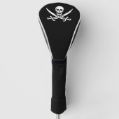 Pirate Flag Golfheadcover (Voorkant)