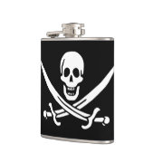 Pirate Flag Heupfles (Links)