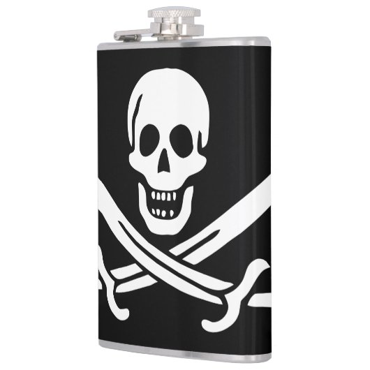 Pirate Flag Heupfles (Links)