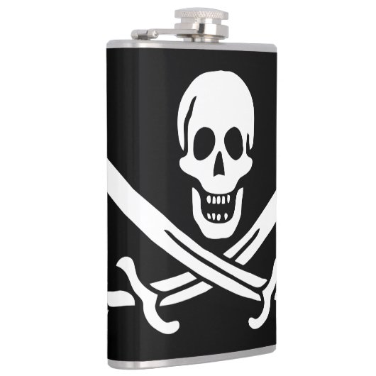 Pirate Flag Heupfles (Rechts)