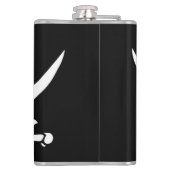 Pirate Flag Heupfles (Achterkant)