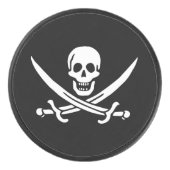 Pirate Flag Hockey Puck (Voorkant)