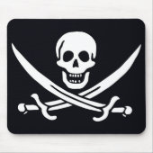 Pirate Flag Jack Rackham Muismat (Voorkant)