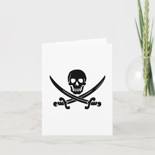 Pirate Flag Kaart (Voorkant)