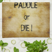 Pirate Flag Kayak Paddle of Die Theedoek (Gevouwen)