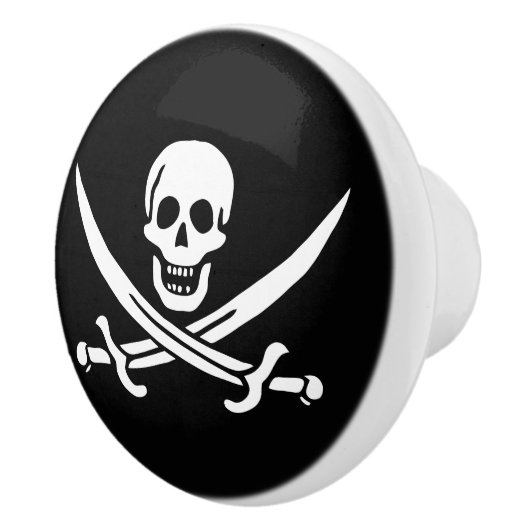 Pirate Flag Keramische Knop (Rechts)