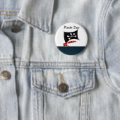 Pirate Flag met Crossbones Ronde Button 5,7 Cm (In situ)