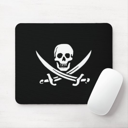 Pirate Flag Muismat (Met muis)