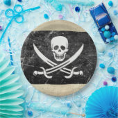Pirate Flag Neverland Paper Borden Papieren Bordje (Feest)