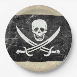 Pirate Flag Neverland Paper Borden Papieren Bordje