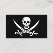Pirate Flag of Jack Rackham Visitekaartje (Voorkant)