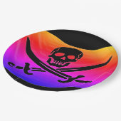 Pirate Flag Papieren Bordje (Gekanteld)