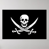 Pirate Flag Poster (Voorkant)