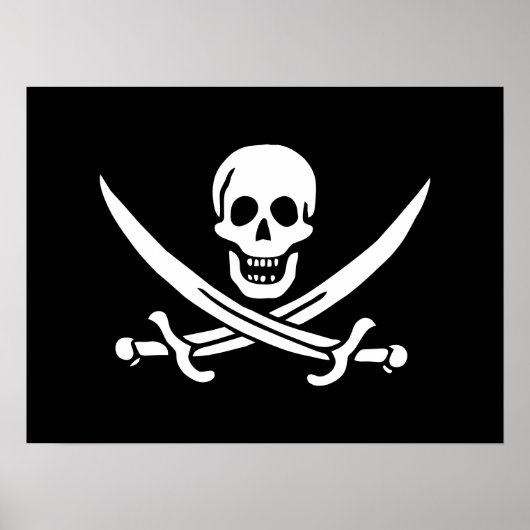 Pirate Flag Poster (Voorkant)