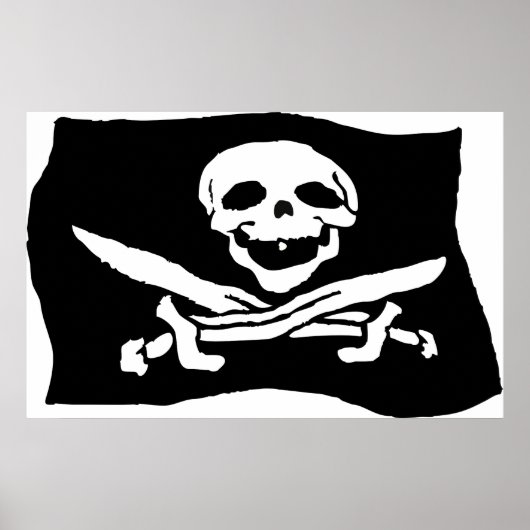 Pirate Flag Poster (Voorkant)