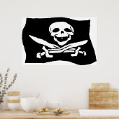 Pirate Flag Poster (Keuken)