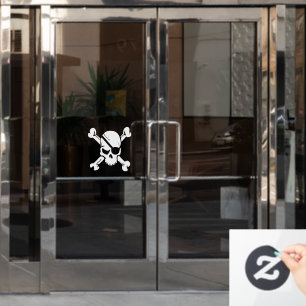 Pirate Flag Raamsticker