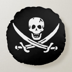 Pirate Flag Rond Kussen