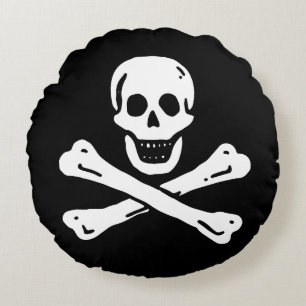 Pirate Flag Rond Kussen