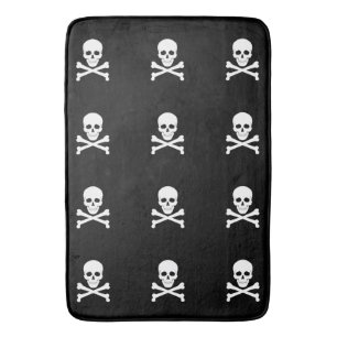 Pirate Flag Skull en Crossbones Jolly Roger Badmat