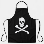 Pirate Flag (Skull en Crossbones) (Jolly Roger) Schort (Voorkant)