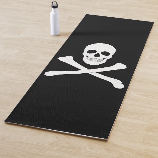 Pirate Flag (Skull en Crossbones) Yogamat (In situ)