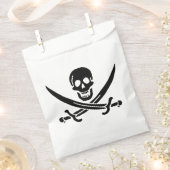 Pirate Flag Skull gekruist zwaarden Bedankzakje (Geknipt)