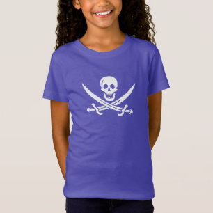 Pirate Flag Skull gekruist zwaarden T-shirt