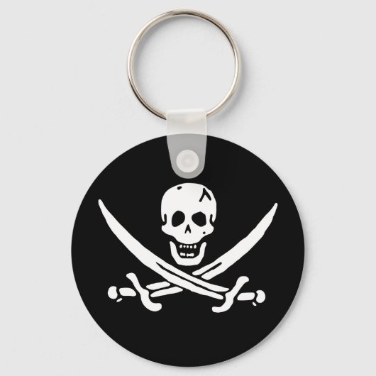 Pirate Flag Sleutelhanger (Voorkant)