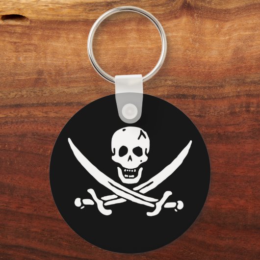 Pirate Flag Sleutelhanger (Achterkant)