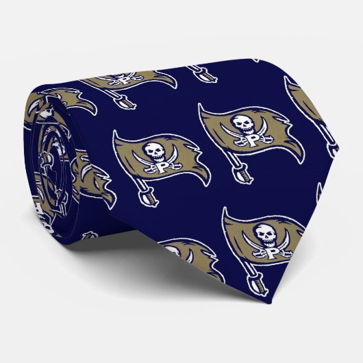 Pirate Flag Stropdas (Opgerold)