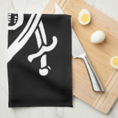 Pirate Flag Theedoek (Quarter Fold)