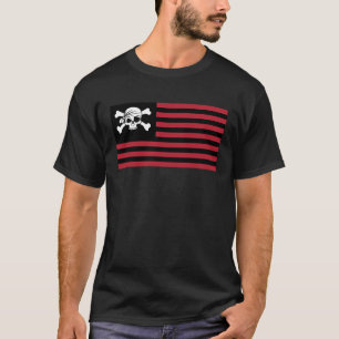 Pirate Flag Thema om als een Pirate Day te spreken T-shirt
