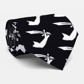 Pirate Flag Thomas Tew Stropdas (Opgerold)