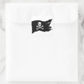 Pirate Flag Vierkante Sticker (Tas)