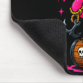 Pirate Flamingo Adventure Map Jolly Roger Hallowee Muismat (Hoek)
