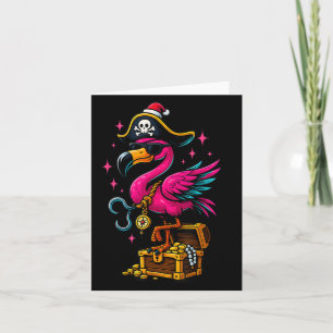 Pirate Flamingo Avonturenkaart Jolly Roger Hallowe Kaart