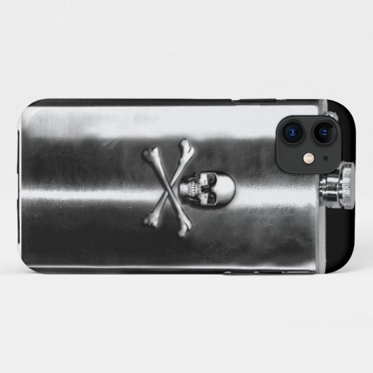 Pirate Flask iPhone case (Achterkant (horizontaal))