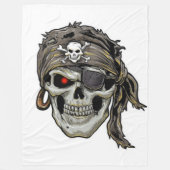 PIRATE FLEECE DEKEN (Voorkant)