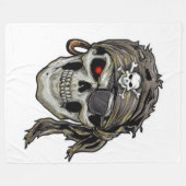 PIRATE FLEECE DEKEN (Voorkant (Horizontaal))