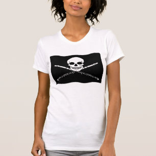 Pirate Flute Music T-shirt