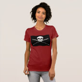 Pirate Flute Music Tee Shirt (Voorkant volledig)