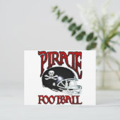 PIRATE FOOTBALL BRIEFKAART (Staand voorkant)