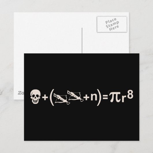 Pirate Formula Briefkaart (Voorkant / Achterkant)